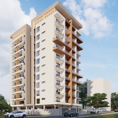 Modélisation Immeuble R+10 Kipé