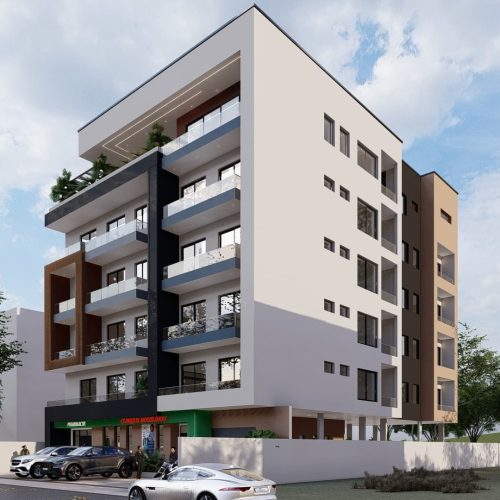 Modélisation Immeuble R+5 Doumaya
