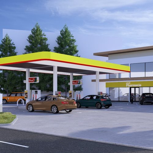 Modélisation Station service Kipé​